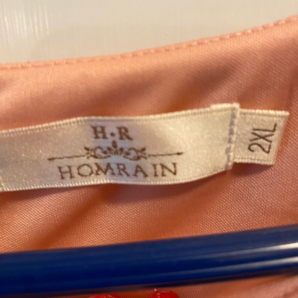 Pink Peach Dress‎ 2X NWOT - Picture 4 of 8